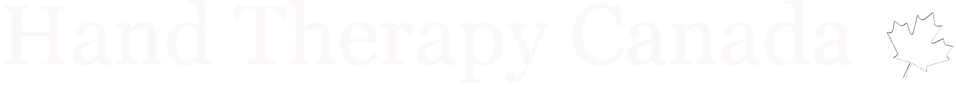 Hand Therapy Canada logo